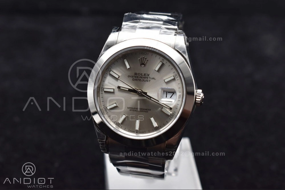 DateJust 41 126330 904L SS VSF 1:1 Best Edition Silver Dial on Oyster Bracelet VS3235