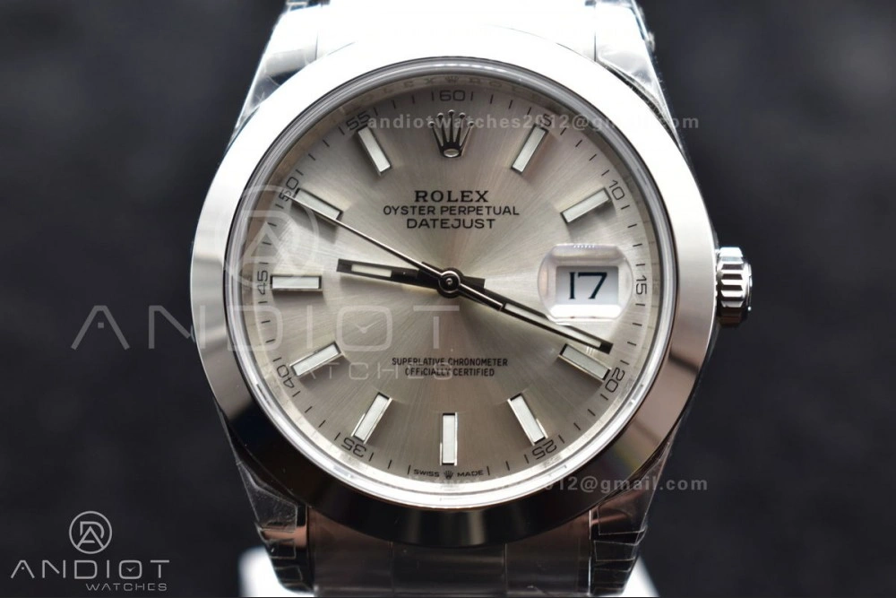 DateJust 41 126330 904L SS VSF 1:1 Best Edition Silver Dial on Oyster Bracelet VS3235