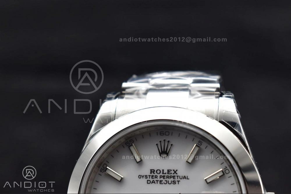 DateJust 41 126330 904L SS VSF 1:1 Best Edition White Dial on Oyster Bracelet VS3235