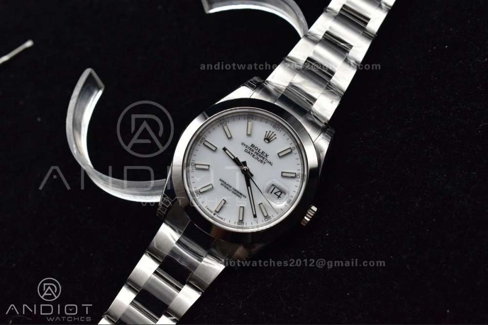 DateJust 41 126330 904L SS VSF 1:1 Best Edition White Dial on Oyster Bracelet VS3235