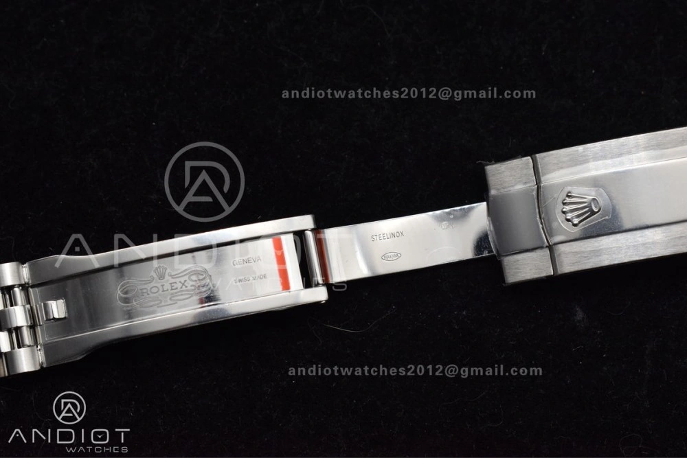 DateJust 41 126330 Wimbledon 904L SS ARF 1:1 Best Edition Gray Dial Green Roman On Jubilee Bracelet Vr3235