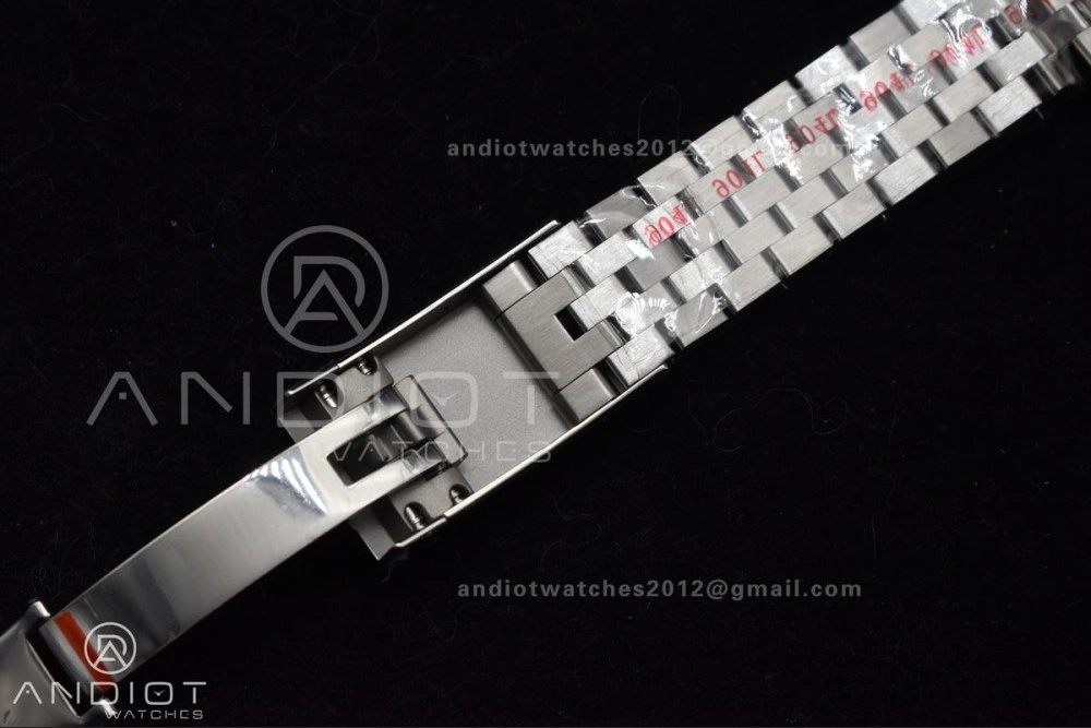 DateJust 41 126330 Wimbledon 904L SS ARF 1:1 Best Edition Gray Dial Green Roman On Jubilee Bracelet Vr3235