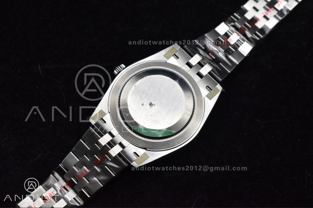 DateJust 41 126330 Wimbledon 904L SS ARF 1:1 Best Edition Gray Dial Green Roman On Jubilee Bracelet Vr3235
