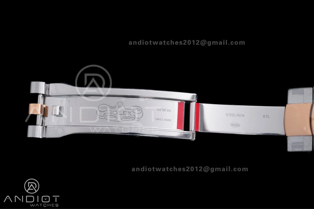 DateJust 41 126331 Clean 1:1 Best Edition 904L Steel Champagne Dial on SS RG Jubilee Bracelet SH3235