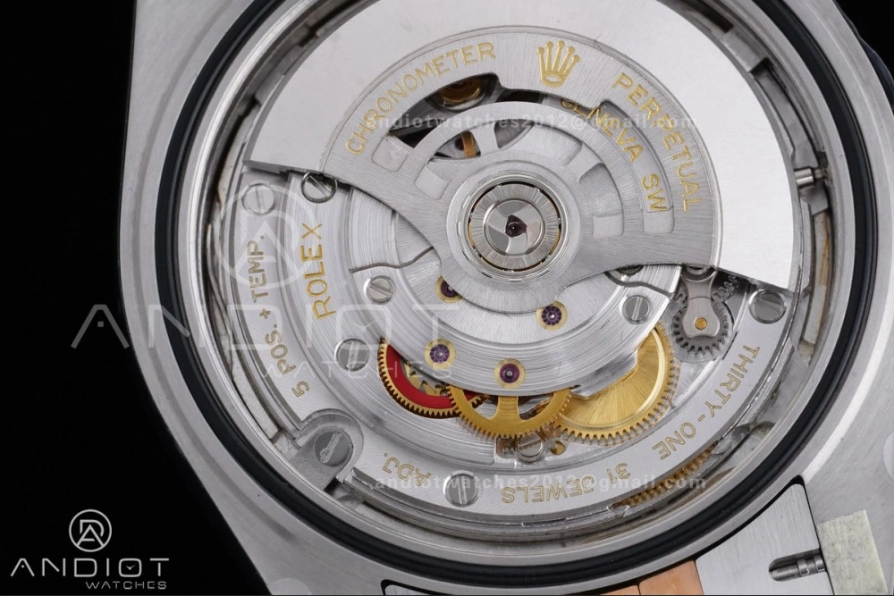 DateJust 41 126331 Clean 1:1 Best Edition 904L Steel RG Diamonds Dial on SS RG Jubilee Bracelet SH3235