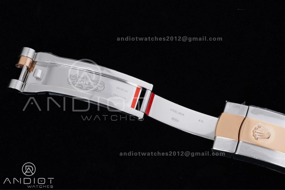 DateJust 41 126331 Clean 1:1 Best Edition 904L Steel RG Diamonds Dial on SS RG Jubilee Bracelet SH3235