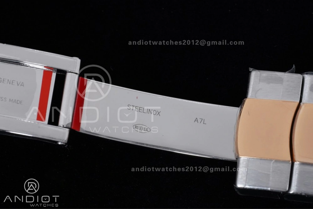 DateJust 41 126331 Clean 1:1 Best Edition 904L Steel RG Diamonds Dial on SS RG Jubilee Bracelet SH3235