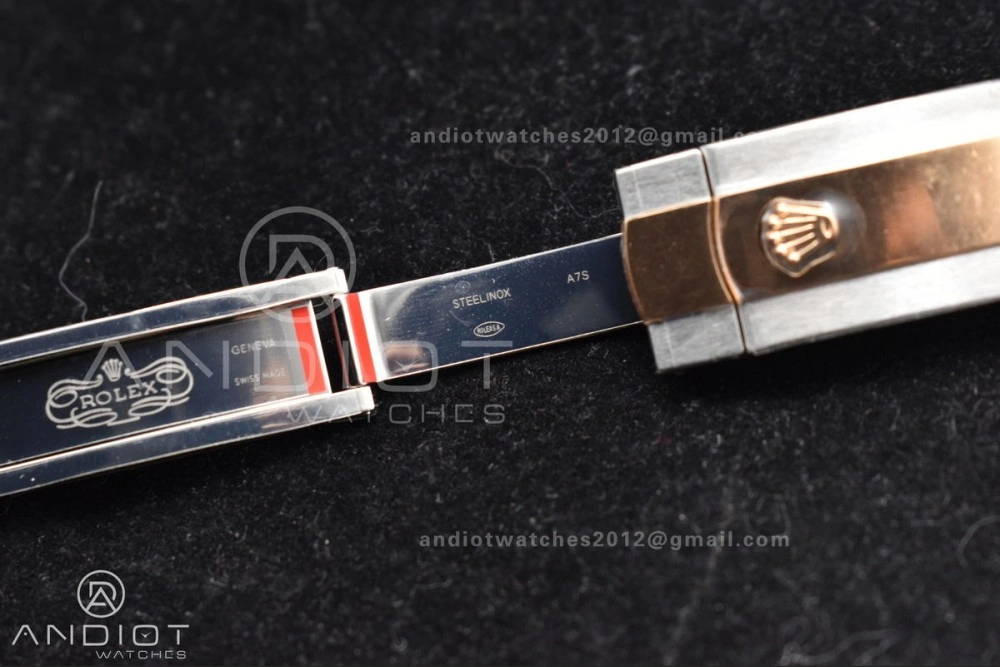 DateJust 41 126331 Clean 1:1 Best Edition 904L Steel RG Diamonds Dial on SS RG Jubilee Bracelet VR3235