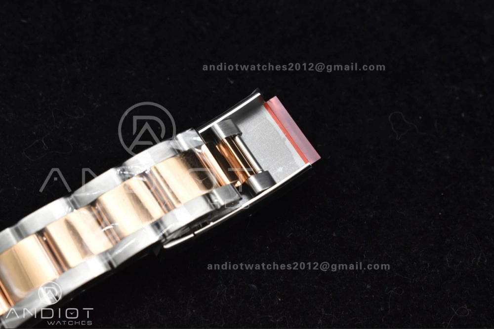 DateJust 41 126331 Clean 1:1 Best Edition 904L Steel RG Diamonds Dial on SS RG Jubilee Bracelet VR3235