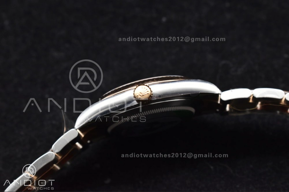 DateJust 41 126331 Clean 1:1 Best Edition 904L Steel RG Diamonds Dial on SS RG Jubilee Bracelet VR3235