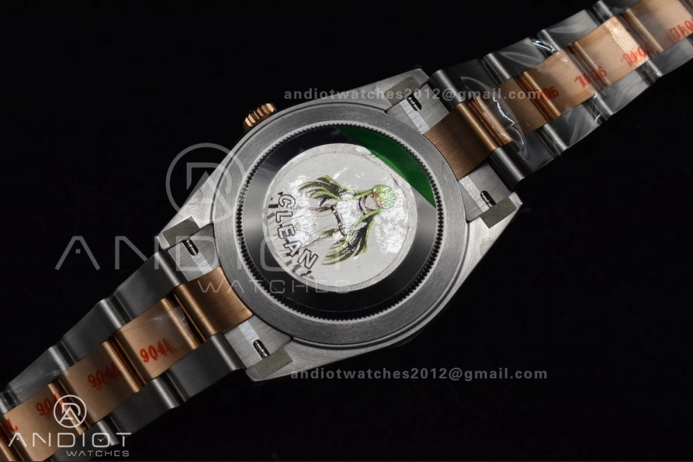 DateJust 41 126331 Clean 1:1 Best Edition 904L Steel RG Diamonds Dial on SS RG Jubilee Bracelet VR3235