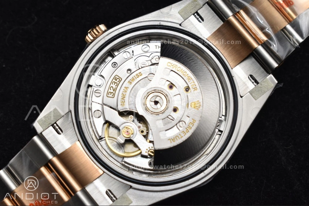 DateJust 41 126331 Clean 1:1 Best Edition 904L Steel RG Diamonds Dial on SS RG Jubilee Bracelet VR3235