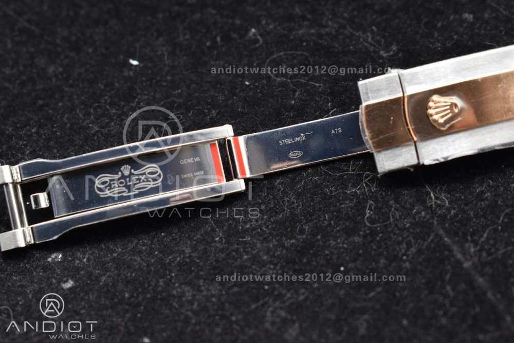 DateJust 41 126331 Clean 1:1 Best Edition 904L Steel White MOP Diamonds Dial RG on Jubilee Bracelet VR3235