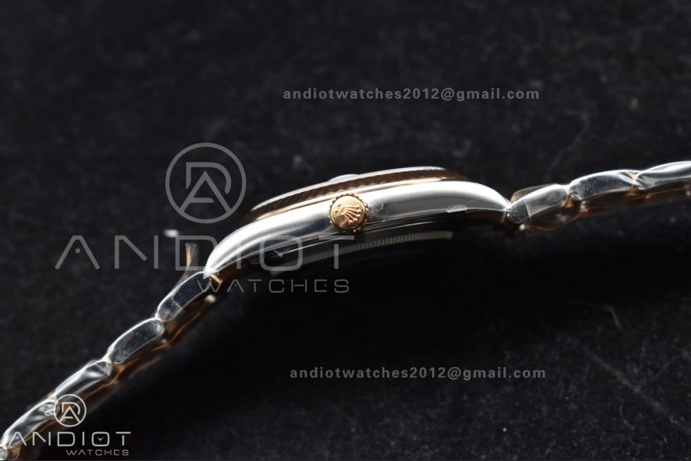 DateJust 41 126331 Clean 1:1 Best Edition 904L Steel White MOP Diamonds Dial RG on Jubilee Bracelet VR3235