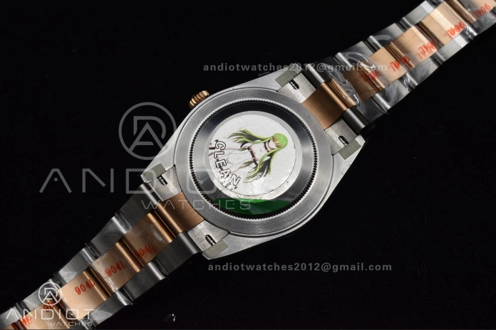 DateJust 41 126331 Clean 1:1 Best Edition 904L Steel White MOP Diamonds Dial RG on Jubilee Bracelet VR3235