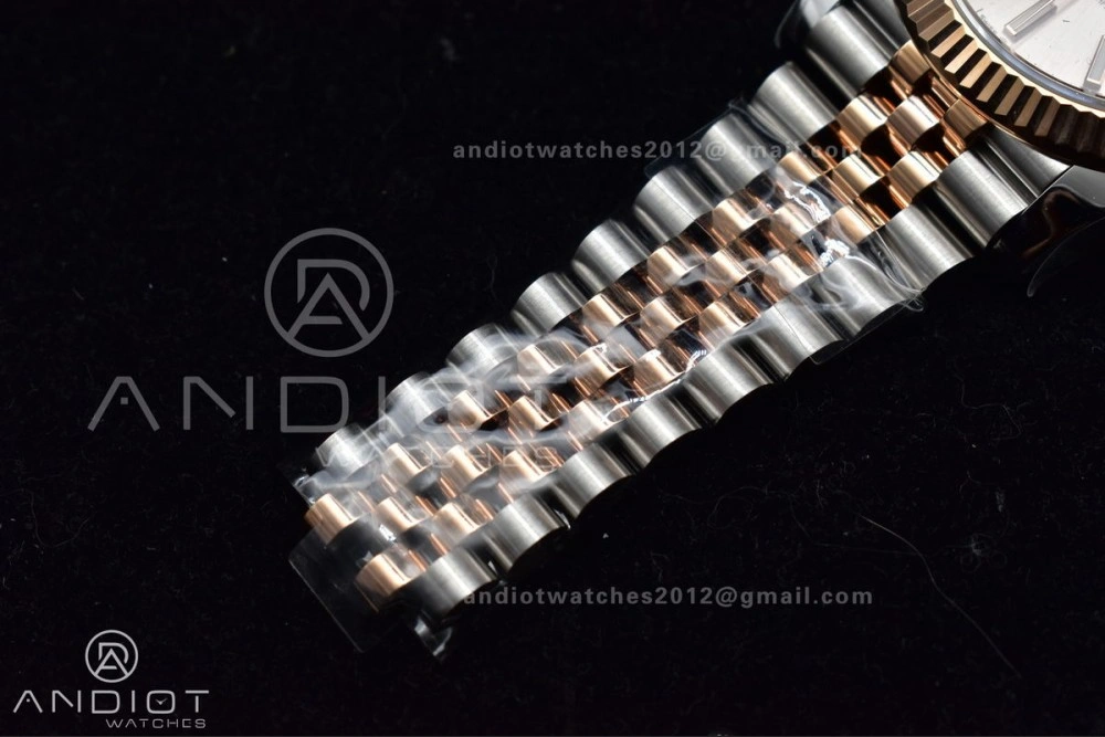 DateJust 41 126331 VSF 1:1 Best Edition 904L Steel Rose Gold Dial On SS RG Jubilee Bracelet VS3235