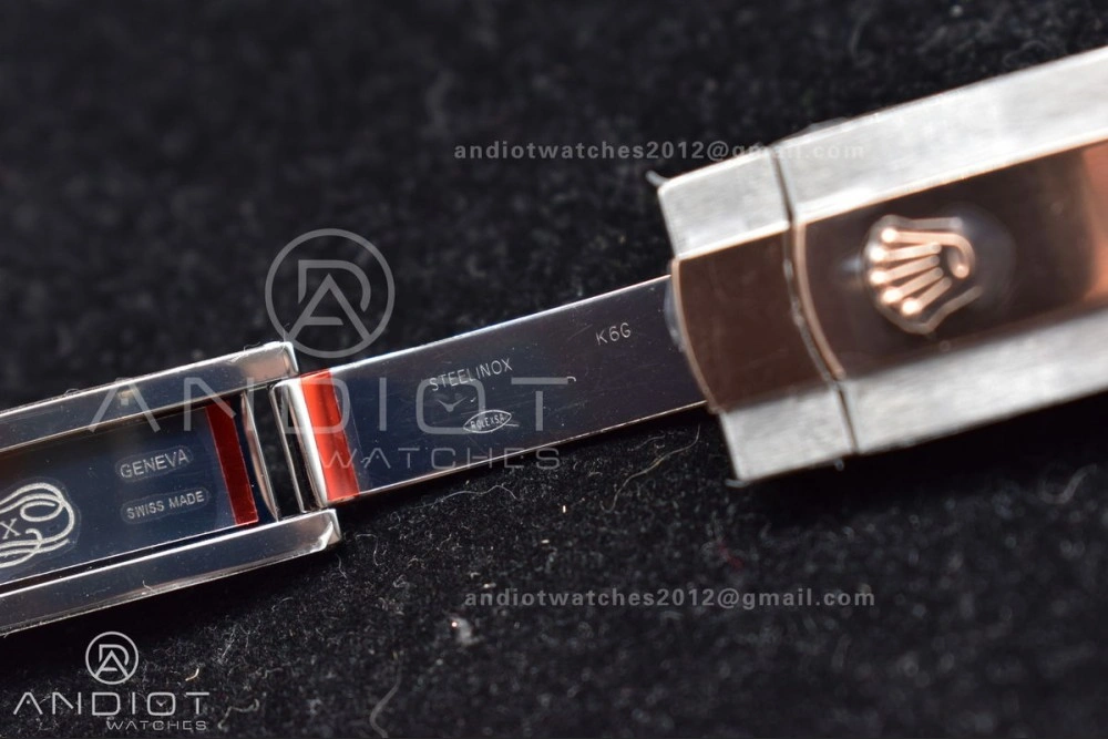 DateJust 41 126331 VSF 1:1 Best Edition 904L Steel Rose Gold Dial On SS RG Jubilee Bracelet VS3235