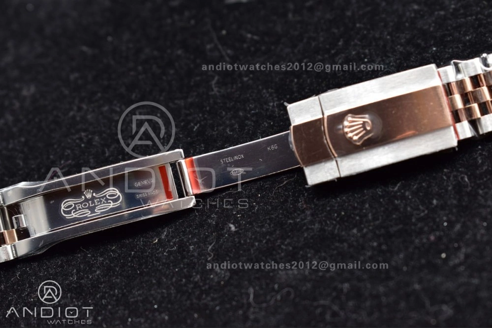 DateJust 41 126331 VSF 1:1 Best Edition 904L Steel Rose Gold Dial On SS RG Jubilee Bracelet VS3235