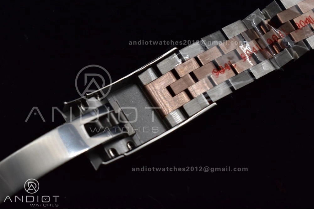 DateJust 41 126331 VSF 1:1 Best Edition 904L Steel Rose Gold Dial On SS RG Jubilee Bracelet VS3235