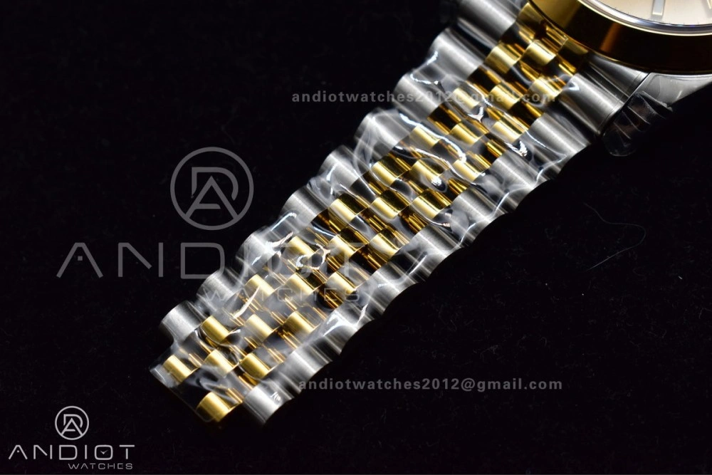 DateJust 41 126331 VSF 1:1 Best Edition 904L Steel Yellow Gold Dial On SS YG Jubilee Bracelet VS3235
