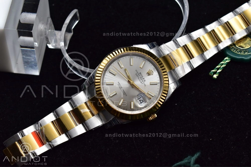 DateJust 41 126333 904L SS YG VSF 1:1 Best Edition Silver Dial on Oyster Bracelet VS3235