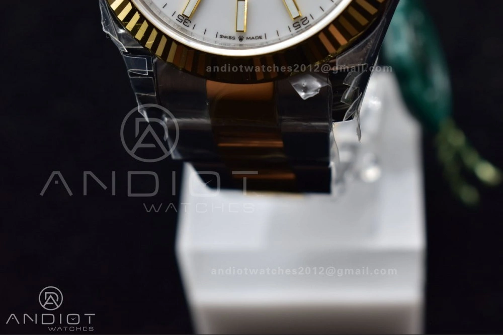 DateJust 41 126333 904L SS YG VSF 1:1 Best Edition White Dial on Oyster Bracelet VS3235