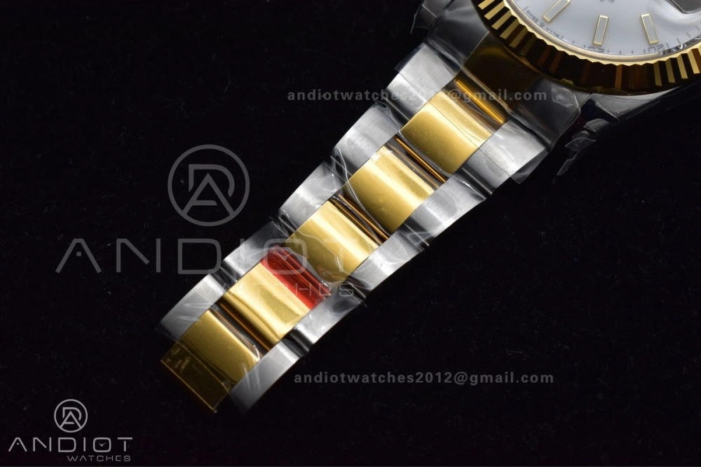 DateJust 41 126333 904L SS YG VSF 1:1 Best Edition White Dial on Oyster Bracelet VS3235