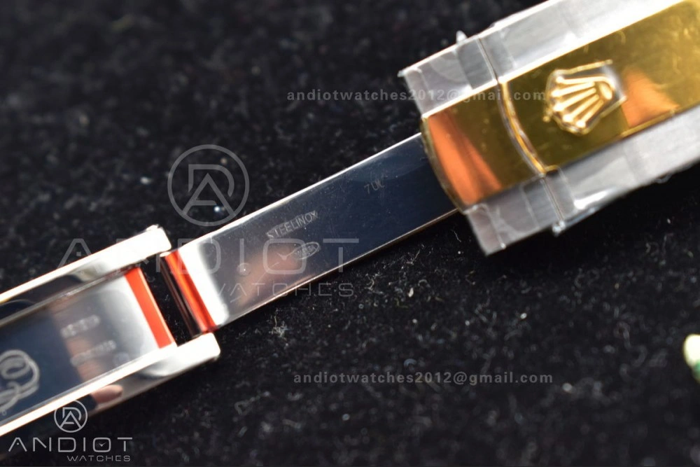 DateJust 41 126333 904L SS YG VSF 1:1 Best Edition YG Dial on Oyster Bracelet VS3235