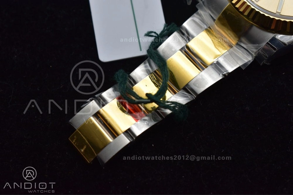 DateJust 41 126333 904L SS YG VSF 1:1 Best Edition YG Dial on Oyster Bracelet VS3235