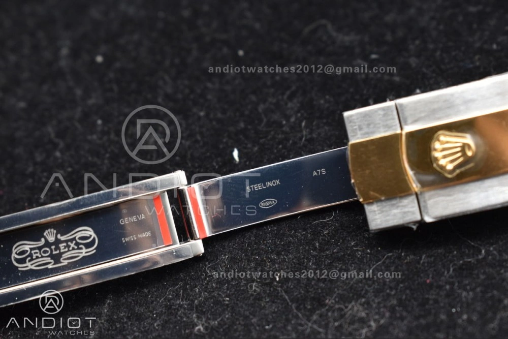 DateJust 41 126333 Clean 1:1 Best Edition 904L Steel Black Stick Dial on SS YG Oyster Bracelet VR3235