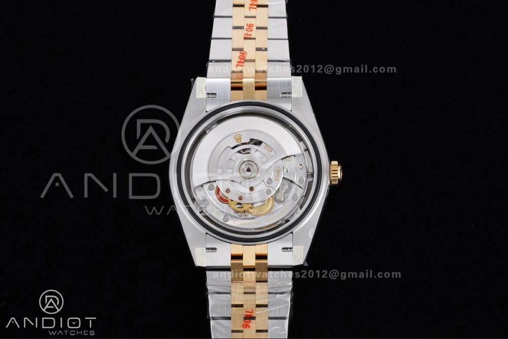 DateJust 41 126333 Clean 1:1 Best Edition 904L Steel Gray Dial Green Roman Marker on SS YG Jubilee Bracelet SH3235 (72 Hours Power Reserve)