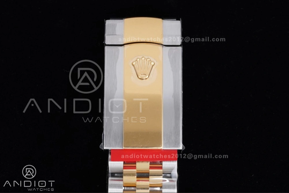 DateJust 41 126333 Clean 1:1 Best Edition 904L Steel Gray Dial Green Roman Marker on SS YG Jubilee Bracelet SH3235 (72 Hours Power Reserve)