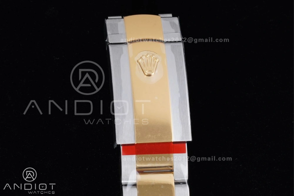 DateJust 41 126333 Clean 1:1 Best Edition 904L Steel Gray Dial Green Roman Marker on SS YG Oyster Bracelet SH3235 (72 Hours Power Reserve)