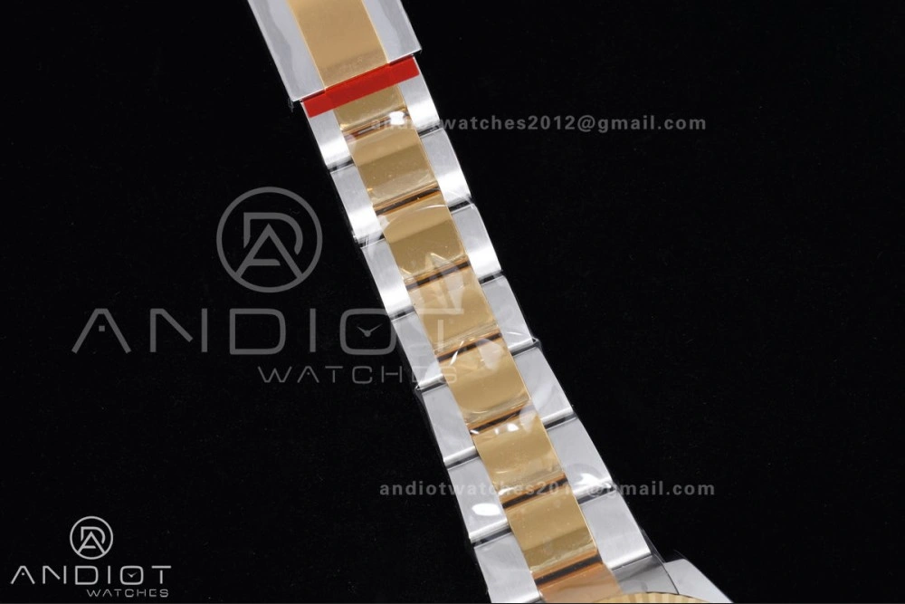 DateJust 41 126333 Clean 1:1 Best Edition 904L Steel Gray Dial Green Roman Marker on SS YG Oyster Bracelet SH3235 (72 Hours Power Reserve)