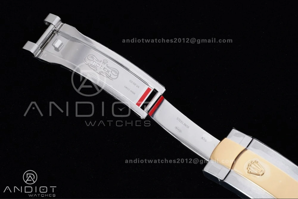 DateJust 41 126333 Clean 1:1 Best Edition 904L Steel Gray Dial Green Roman Marker on SS YG Oyster Bracelet SH3235 (72 Hours Power Reserve)