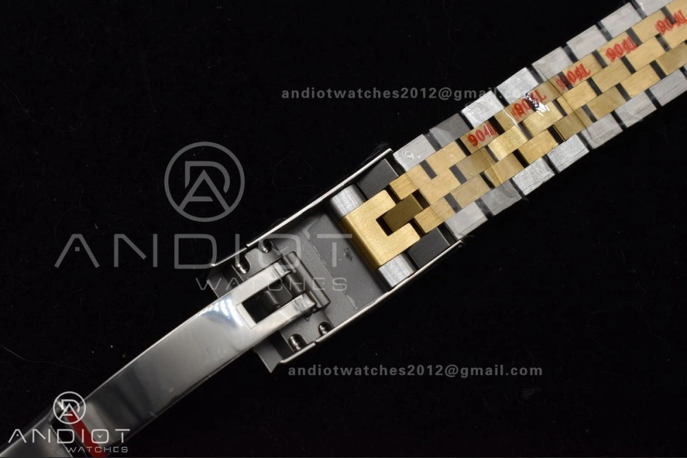 DateJust 41 126333 Clean 1:1 Best Edition 904L Steel YG Diamonds Dial On SS YG Jubilee Bracelet VR3235