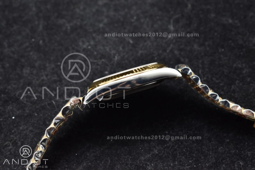 DateJust 41 126333 Clean 1:1 Best Edition 904L Steel YG Diamonds Dial On SS YG Jubilee Bracelet VR3235