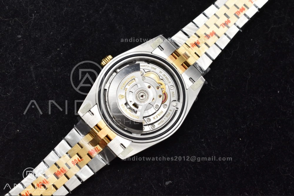 DateJust 41 126333 Clean 1:1 Best Edition 904L Steel YG Diamonds Dial On SS YG Jubilee Bracelet VR3235