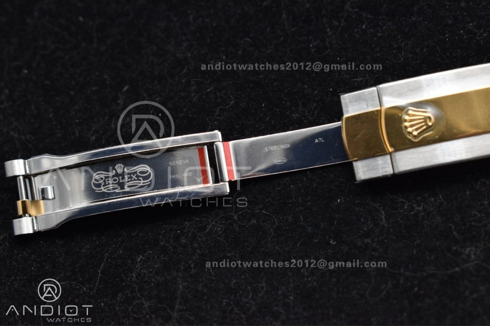 DateJust 41 126333 Clean 1:1 Best Edition 904L Steel YG Stick Dial on SS YG Jubilee Bracelet VR3235