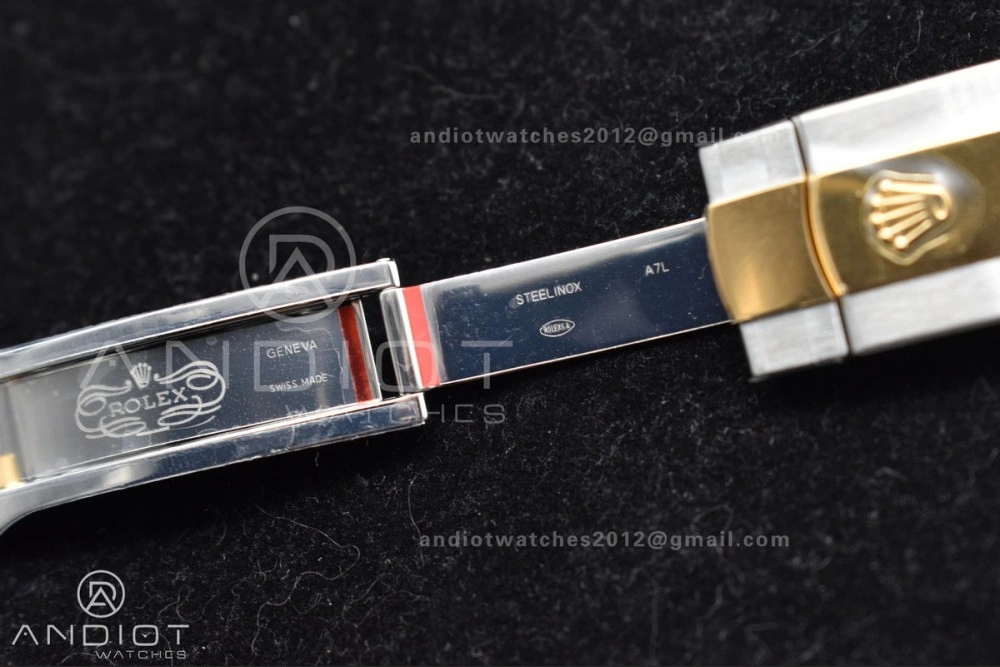 DateJust 41 126333 Clean 1:1 Best Edition 904L Steel YG Stick Dial on SS YG Jubilee Bracelet VR3235