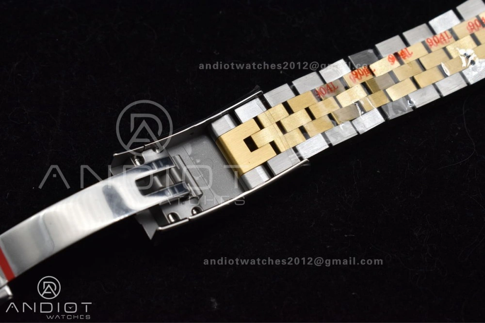 DateJust 41 126333 Clean 1:1 Best Edition 904L Steel YG Stick Dial on SS YG Jubilee Bracelet VR3235