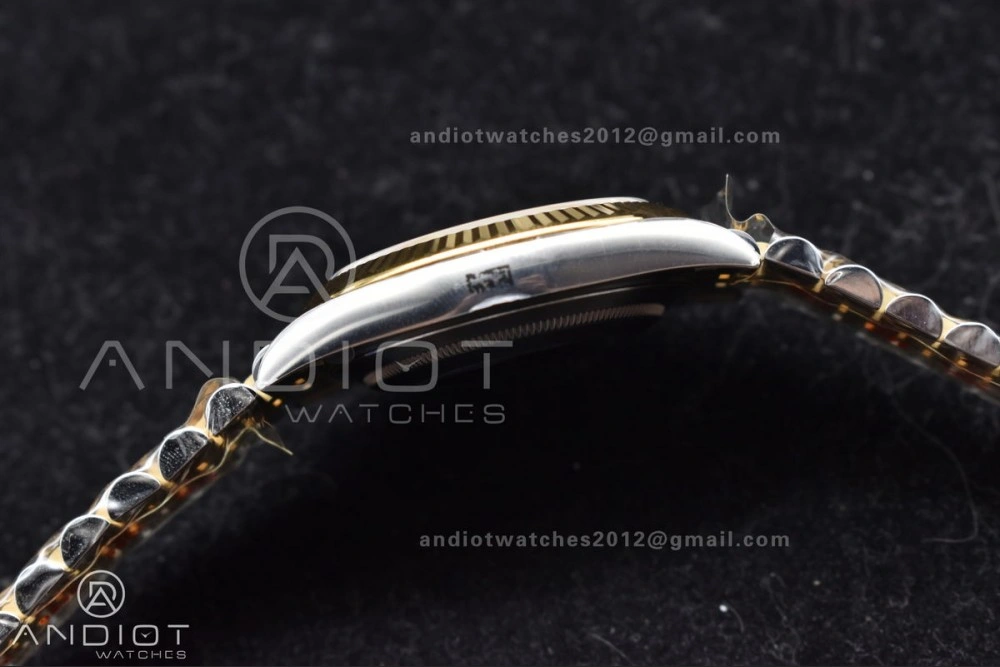 DateJust 41 126333 Clean 1:1 Best Edition 904L Steel YG Stick Dial on SS YG Jubilee Bracelet VR3235