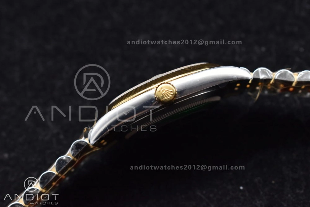 DateJust 41 126333 Clean 1:1 Best Edition 904L Steel YG Stick Dial on SS YG Jubilee Bracelet VR3235