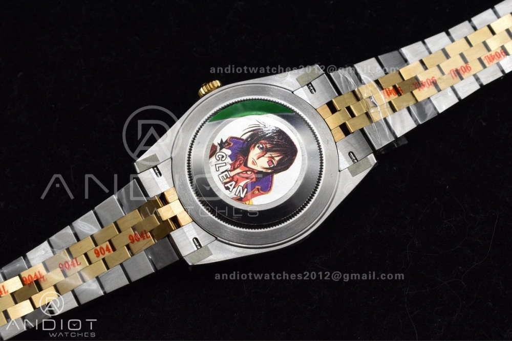 DateJust 41 126333 Clean 1:1 Best Edition 904L Steel YG Stick Dial on SS YG Jubilee Bracelet VR3235