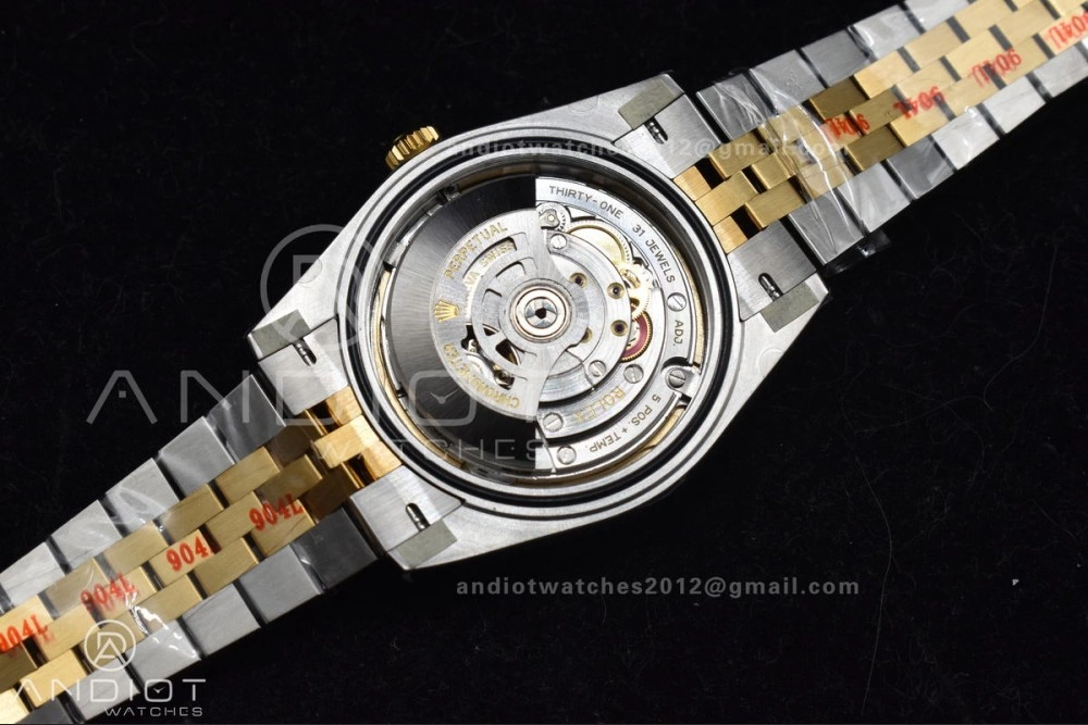 DateJust 41 126333 Clean 1:1 Best Edition 904L Steel YG Stick Dial on SS YG Jubilee Bracelet VR3235