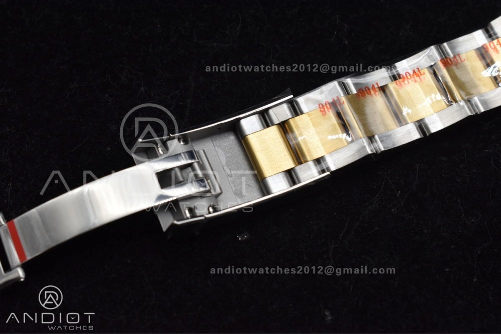 DateJust 41 126333 Clean 1:1 Best Edition 904L Steel YG Stick Dial on SS YG Oyster Bracelet VR3235