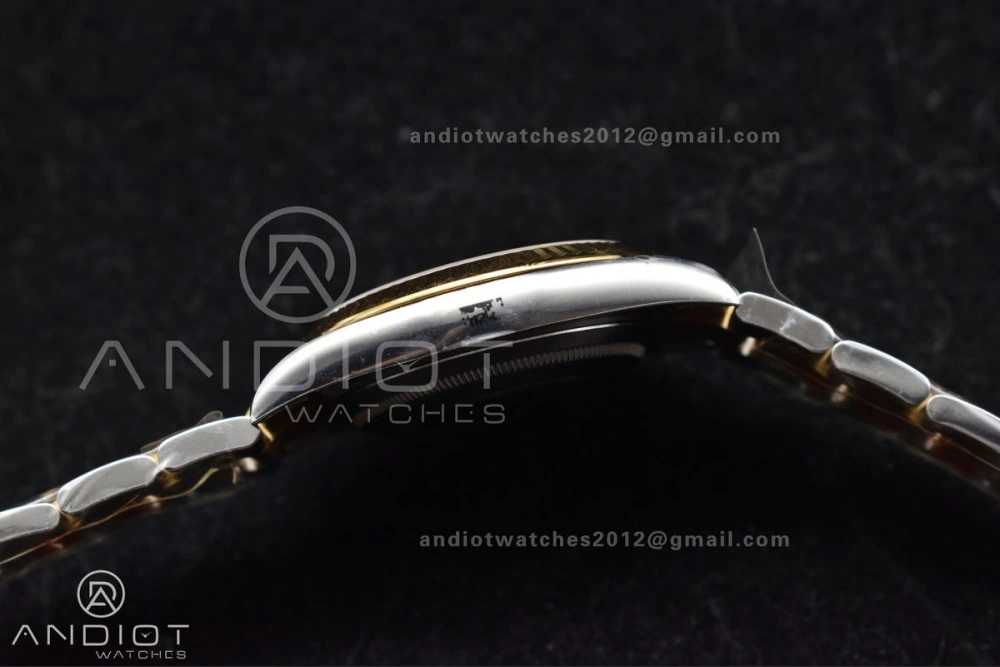 DateJust 41 126333 Clean 1:1 Best Edition 904L Steel YG Stick Dial on SS YG Oyster Bracelet VR3235