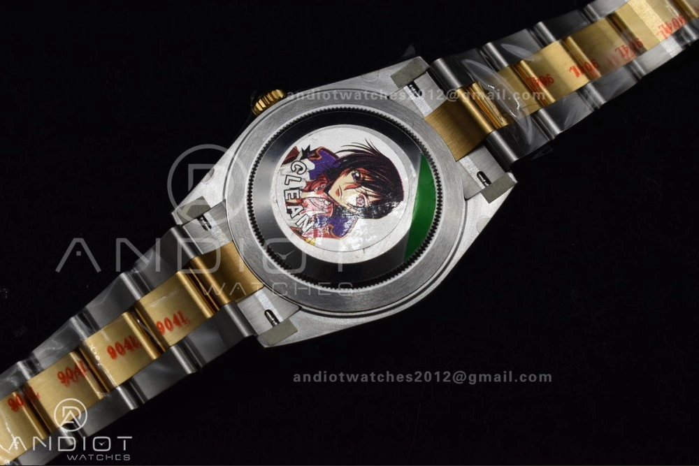 DateJust 41 126333 Clean 1:1 Best Edition 904L Steel YG Stick Dial on SS YG Oyster Bracelet VR3235