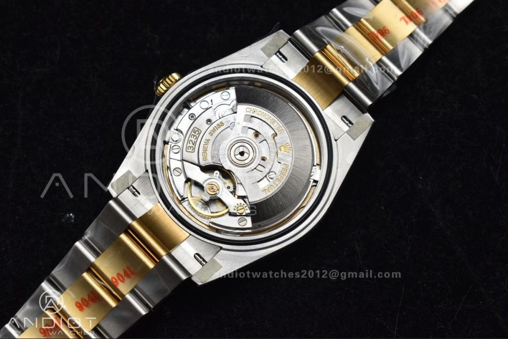 DateJust 41 126333 Clean 1:1 Best Edition 904L Steel YG Stick Dial on SS YG Oyster Bracelet VR3235