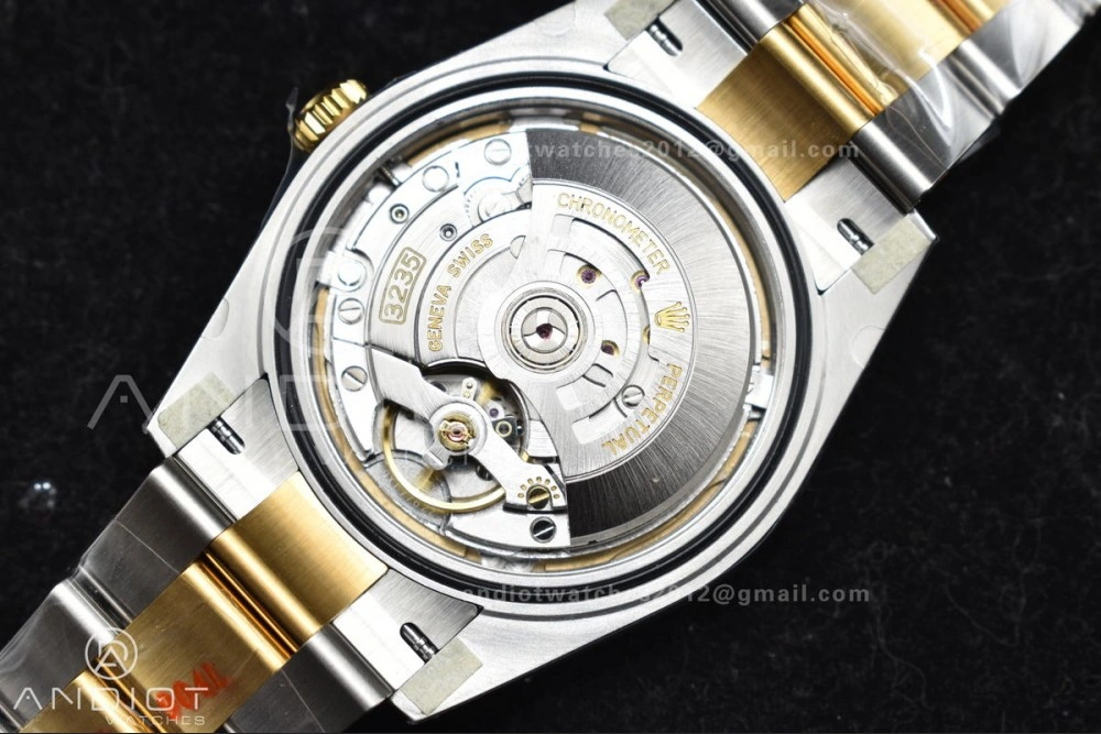 DateJust 41 126333 Clean 1:1 Best Edition 904L Steel YG Stick Dial on SS YG Oyster Bracelet VR3235